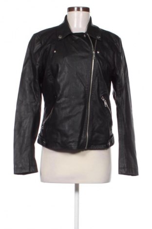 Dámska kožená bunda  Tom Tailor, Veľkosť L, Farba Čierna, Cena  24,95 €