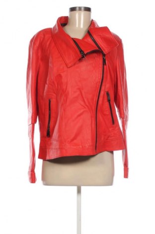 Damska kurtka skórzana Unbranded, Rozmiar XL, Kolor Czerwony, Cena 245,99 zł