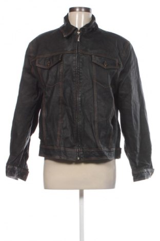 Damen Lederjacke Unbranded, Größe XL, Farbe Grau, Preis 84,99 €