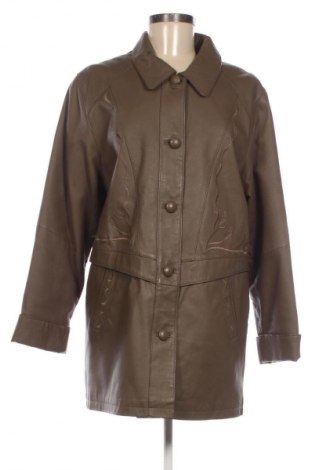 Damska kurtka skórzana Unbranded, Rozmiar M, Kolor Zielony, Cena 222,99 zł