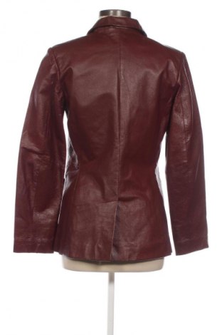 Geacă de piele pentru femei Unbranded, Mărime L, Culoare Roșu, Preț 255,26 Lei