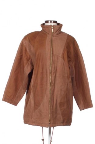 Γυναικείο δερμάτινο μπουφάν Unbranded, Μέγεθος S, Χρώμα Καφέ, Τιμή 49,62 €