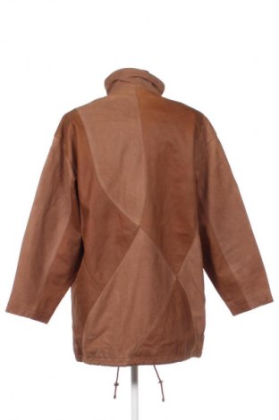 Γυναικείο δερμάτινο μπουφάν Unbranded, Μέγεθος S, Χρώμα Καφέ, Τιμή 49,62 €