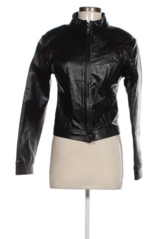 Γυναικείο δερμάτινο μπουφάν Unbranded, Μέγεθος M, Χρώμα Μαύρο, Τιμή 29,67 €