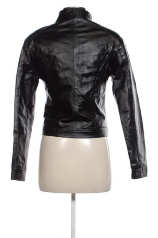 Γυναικείο δερμάτινο μπουφάν Unbranded, Μέγεθος M, Χρώμα Μαύρο, Τιμή 29,67 €