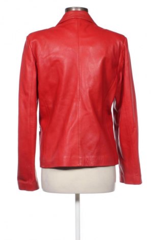 Дамско кожено яке Unbranded, Размер XL, Цвят Червен, Цена 96,90 лв.