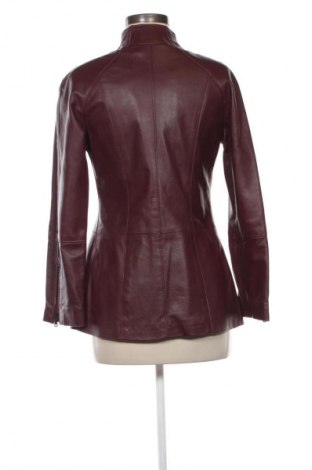 Geacă de piele pentru femei Unbranded, Mărime M, Culoare Roșu, Preț 255,29 Lei