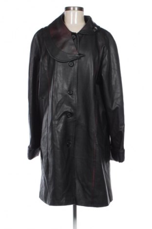 Γυναικείο δερμάτινο μπουφάν Unbranded, Μέγεθος 4XL, Χρώμα Μαύρο, Τιμή 29,67 €