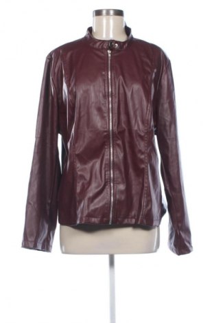 Дамско кожено яке Unbranded, Размер 3XL, Цвят Розов, Цена 57,99 лв.