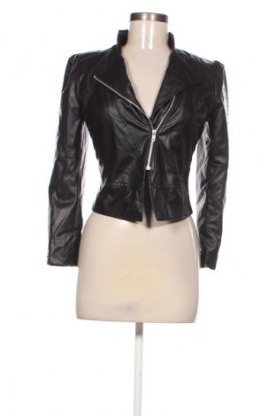Дамско кожено яке Unbranded, Размер S, Цвят Черен, Цена 58,00 лв.