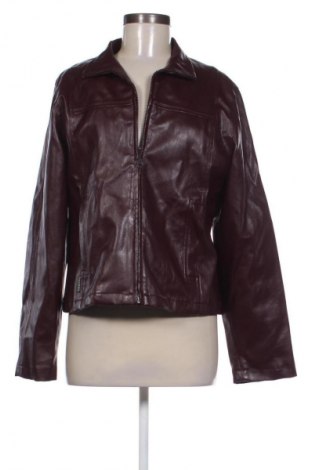 Дамско кожено яке Unbranded, Размер L, Цвят Червен, Цена 58,00 лв.