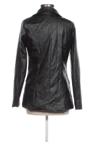 Дамско кожено яке Unbranded, Размер S, Цвят Черен, Цена 37,99 лв.