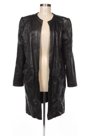 Дамско кожено яке Unbranded, Размер XL, Цвят Черен, Цена 102,99 лв.