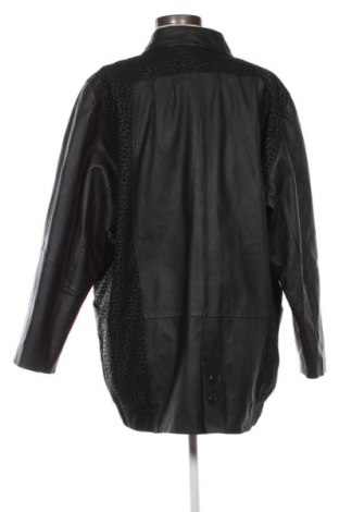 Дамско кожено яке Unbranded, Размер M, Цвят Черен, Цена 96,90 лв.