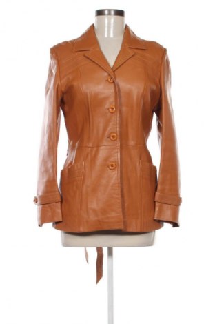 Damen Lederjacke Unbranded, Größe M, Farbe Orange, Preis € 32,99