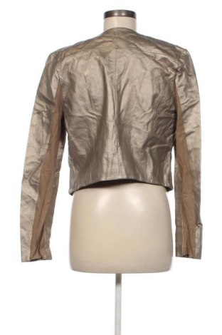 Damska kurtka skórzana Unbranded, Rozmiar M, Kolor Złocisty, Cena 315,99 zł