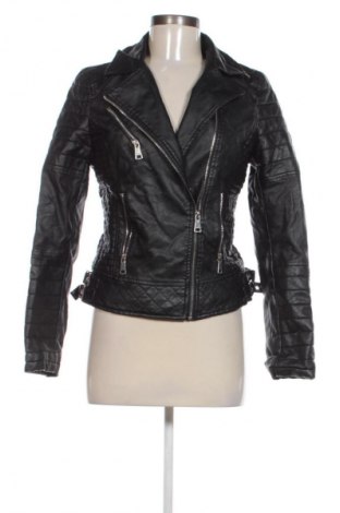 Geacă de piele pentru femei Unbranded, Mărime M, Culoare Negru, Preț 182,99 Lei