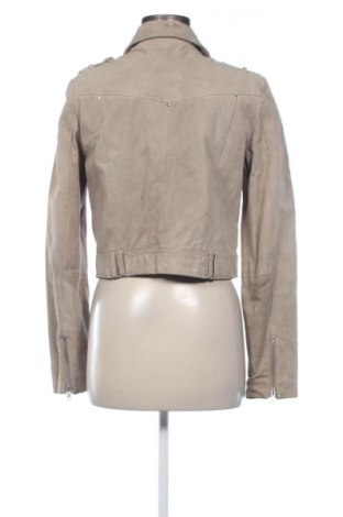 Damen Lederjacke Vero Moda, Größe L, Farbe Beige, Preis 45,52 €
