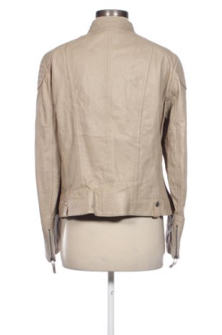 Дамско кожено яке Woman Collection, Размер XL, Цвят Бежов, Цена 67,99 лв.