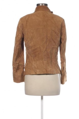 Γυναικείο δερμάτινο μπουφάν Zara, Μέγεθος M, Χρώμα Καφέ, Τιμή 61,99 €