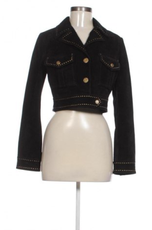 Damska kurtka skórzana Zara, Rozmiar S, Kolor Czarny, Cena 447,31 zł