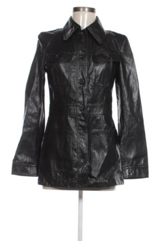 Damska kurtka skórzana Zara, Rozmiar S, Kolor Czarny, Cena 249,43 zł