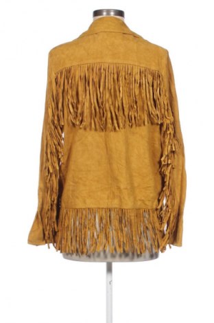 Női bőrdzseki Zara, Méret M, Szín Sárga, Ár 26 119 Ft