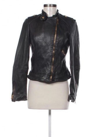 Damen Lederjacke Zara, Größe L, Farbe Schwarz, Preis 54,02 €