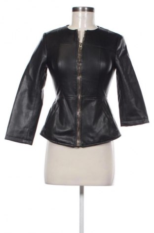 Dámska kožená bunda  Zara, Veľkosť XS, Farba Čierna, Cena  20,92 €
