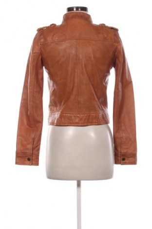 Dámska kožená bunda  Zara, Veľkosť M, Farba Hnedá, Cena  32,95 €