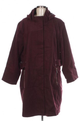 Damski płaszcz Avenue, Rozmiar 5XL, Kolor Czerwony, Cena 619,99 zł