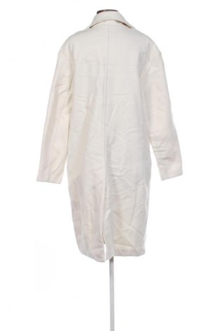 Damski płaszcz Bershka, Rozmiar L, Kolor ecru, Cena 187,99 zł