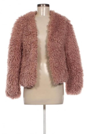 Γυναικείο παλτό Bershka, Μέγεθος XS, Χρώμα Ρόζ , Τιμή 43,99 €