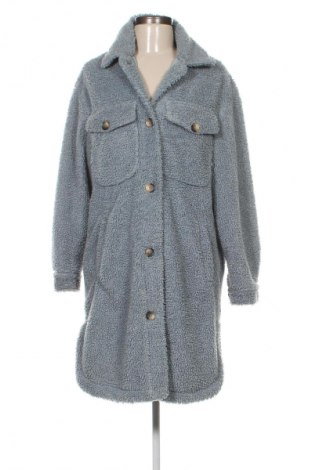 Dámský kabát  Bershka, Velikost S, Barva Modrá, Cena  1 055,00 Kč