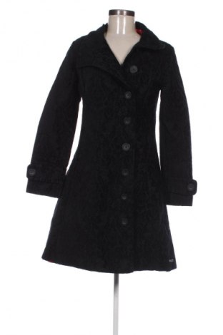 Дамско палто Desigual, Размер M, Цвят Черен, Цена 150,54 лв.