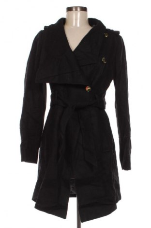 Дамско палто Guess, Размер S, Цвят Черен, Цена 159,99 лв.