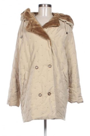Damski płaszcz Hucke, Rozmiar M, Kolor Beżowy, Cena 65,99 zł