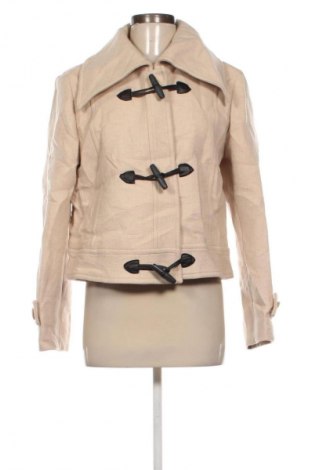 Дамско палто Massimo Dutti, Размер M, Цвят Екрю, Цена 182,99 лв.