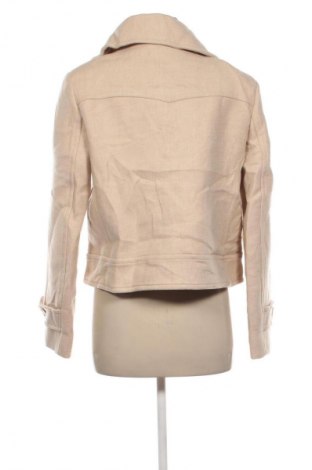 Дамско палто Massimo Dutti, Размер M, Цвят Екрю, Цена 182,99 лв.