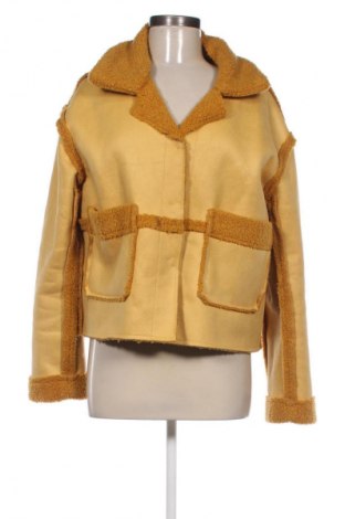 Palton de femei NA-KD, Mărime XS, Culoare Galben, Preț 191,99 Lei