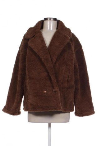 Damski płaszcz ONLY, Rozmiar L, Kolor Brązowy, Cena 78,99 zł