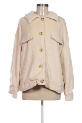 Damenmantel SHEIN, Größe XXL, Farbe Ecru, Preis 23,99 €