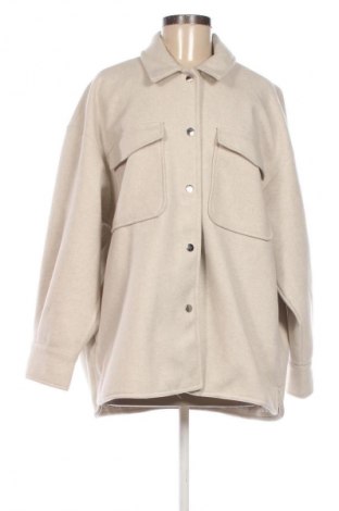 Дамско палто Sinsay, Размер XXL, Цвят Бежов, Цена 57,86 лв.