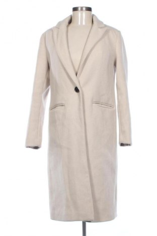 Γυναικείο παλτό Stradivarius, Μέγεθος M, Χρώμα  Μπέζ, Τιμή 39,05 €
