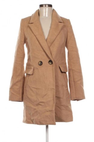 Γυναικείο παλτό Stradivarius, Μέγεθος XS, Χρώμα Καφέ, Τιμή 41,99 €
