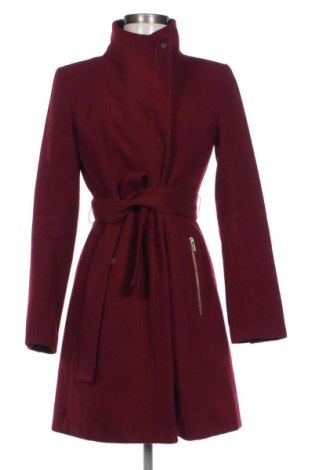Damski płaszcz Stradivarius, Rozmiar S, Kolor Czerwony, Cena 202,24 zł