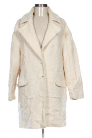 Damski płaszcz Unbranded, Rozmiar L, Kolor ecru, Cena 186,99 zł