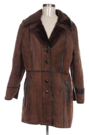 Γυναικείο παλτό Unbranded, Μέγεθος XL, Χρώμα Καφέ, Τιμή 48,74 €