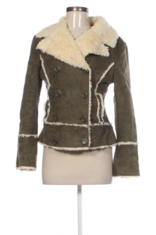 Дамско палто Vero Moda, Размер S, Цвят Зелен, Цена 56,99 лв.