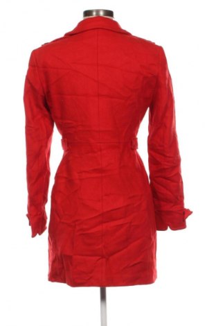 Дамско палто Zara, Размер M, Цвят Червен, Цена 80,99 лв.